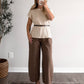 Chai Season Belted Knit Sweater