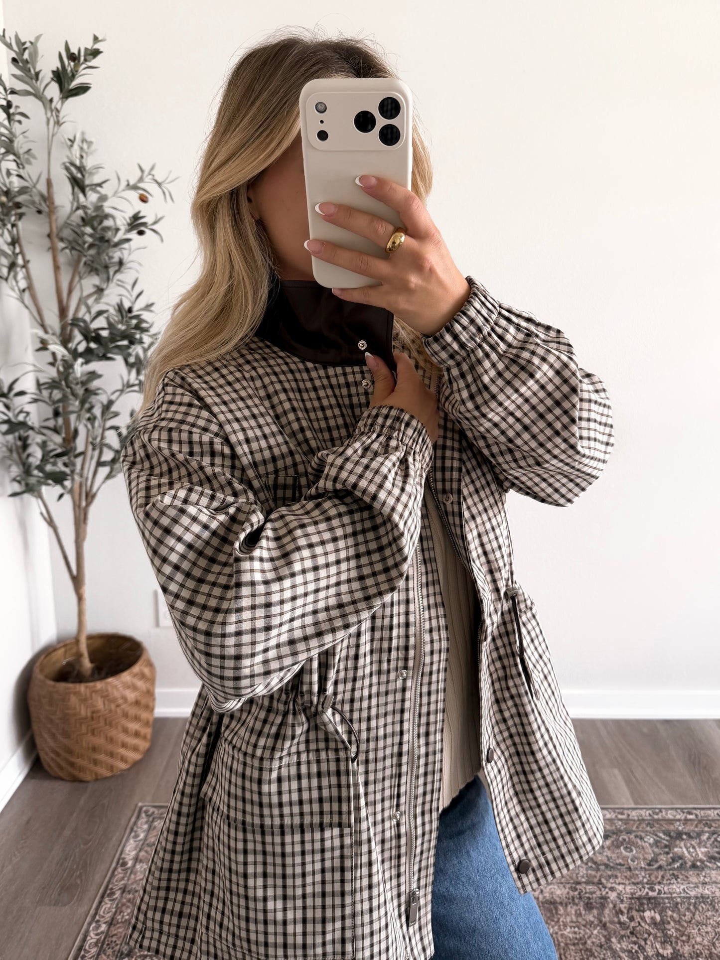 Fall Weekender Plaid Jacket (Restocking Late August)