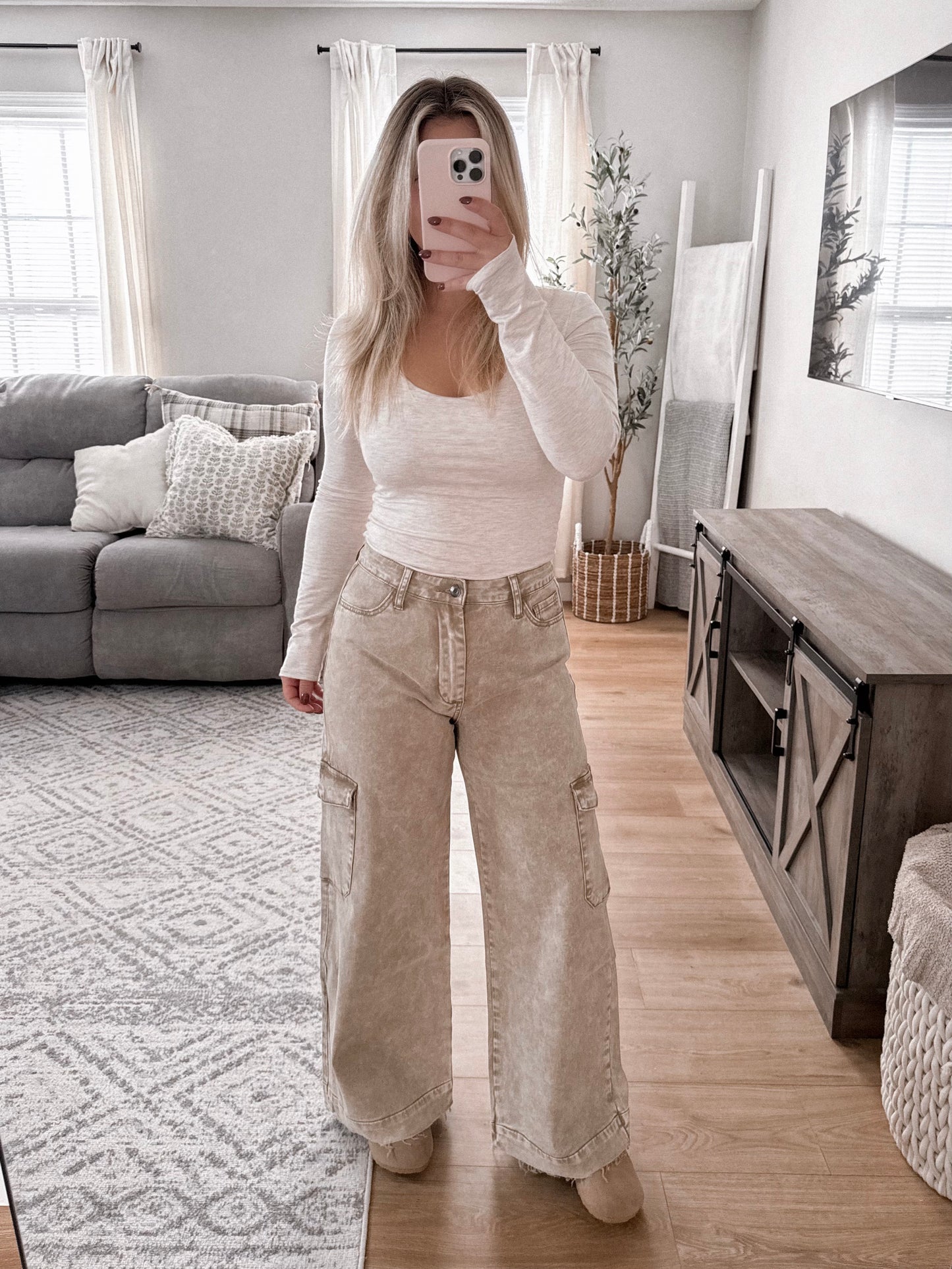 Carter Wide Leg Cargo Pant