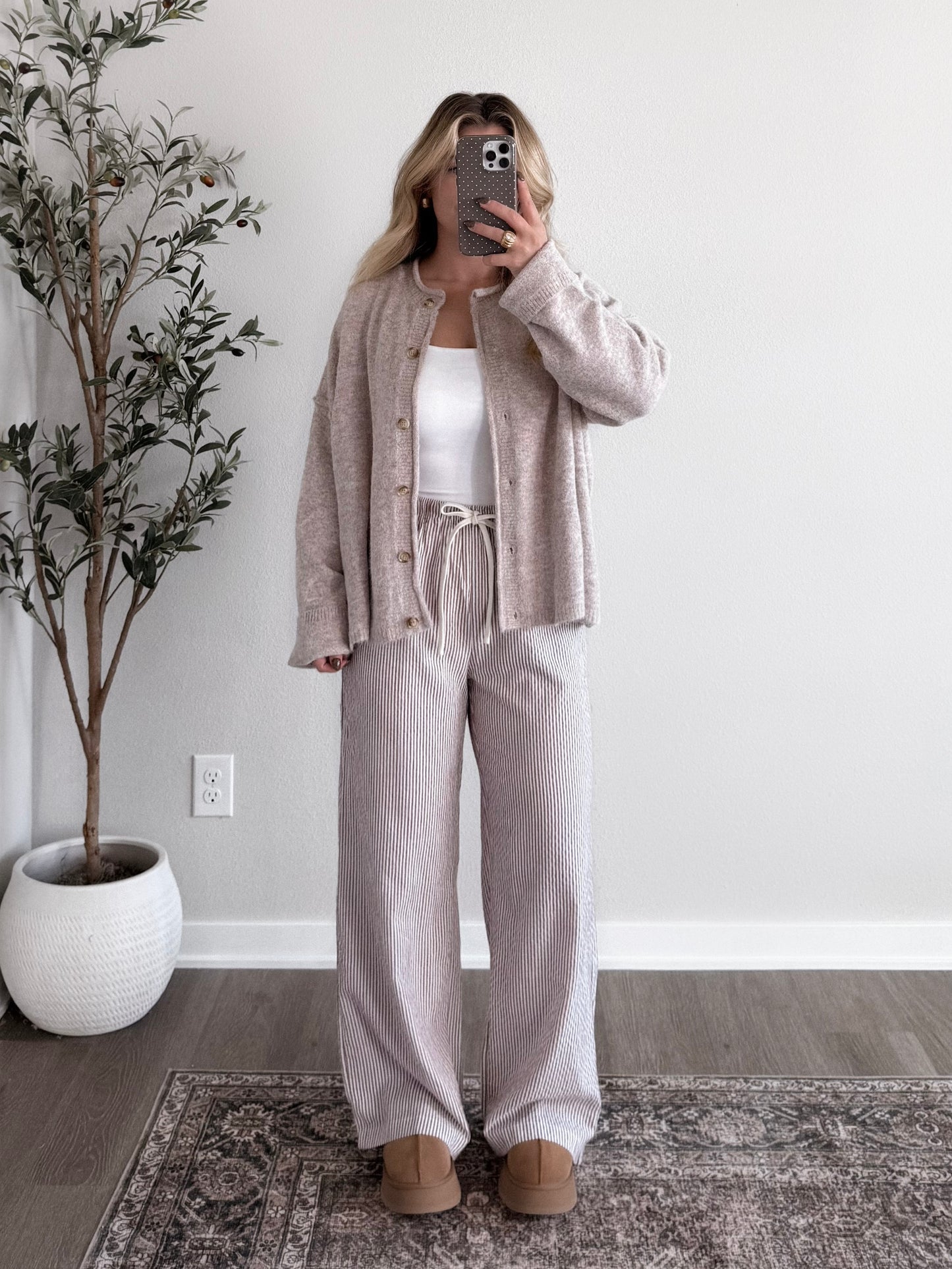 Study Hour Striped Pant (PREORDER: EST SHIP 11.30)