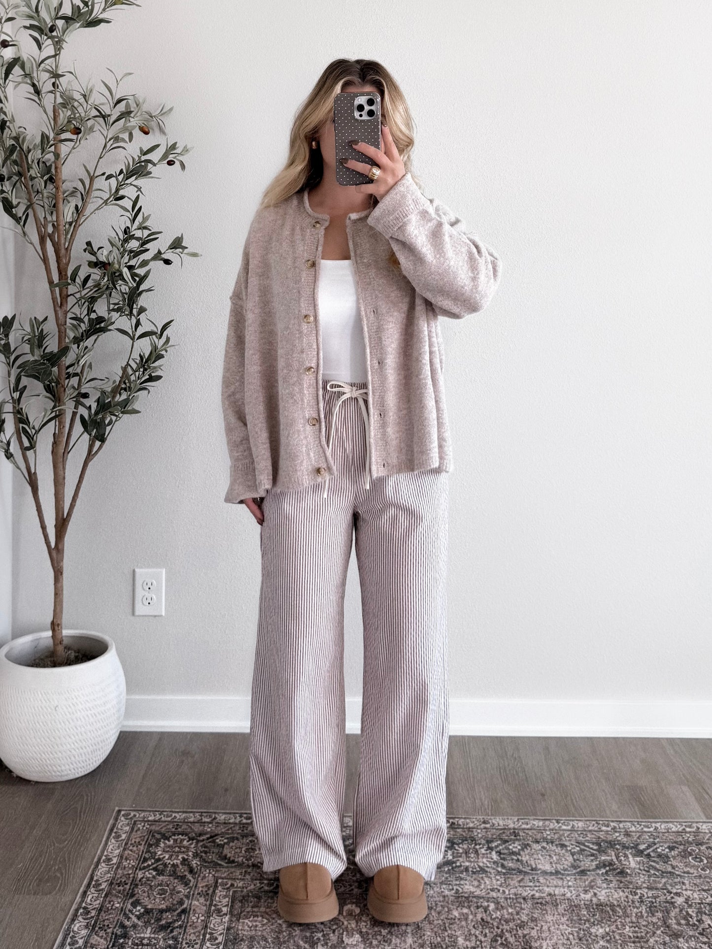 Study Hour Striped Pant (PREORDER: EST SHIP 11.30)