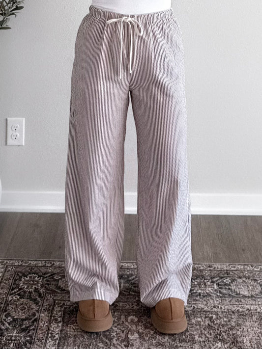 Study Hour Striped Pant (PREORDER: EST SHIP 11.30)