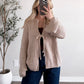 Latte Bow Knit Sweater Cardigan