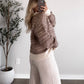 White Mocha Knit Sweater