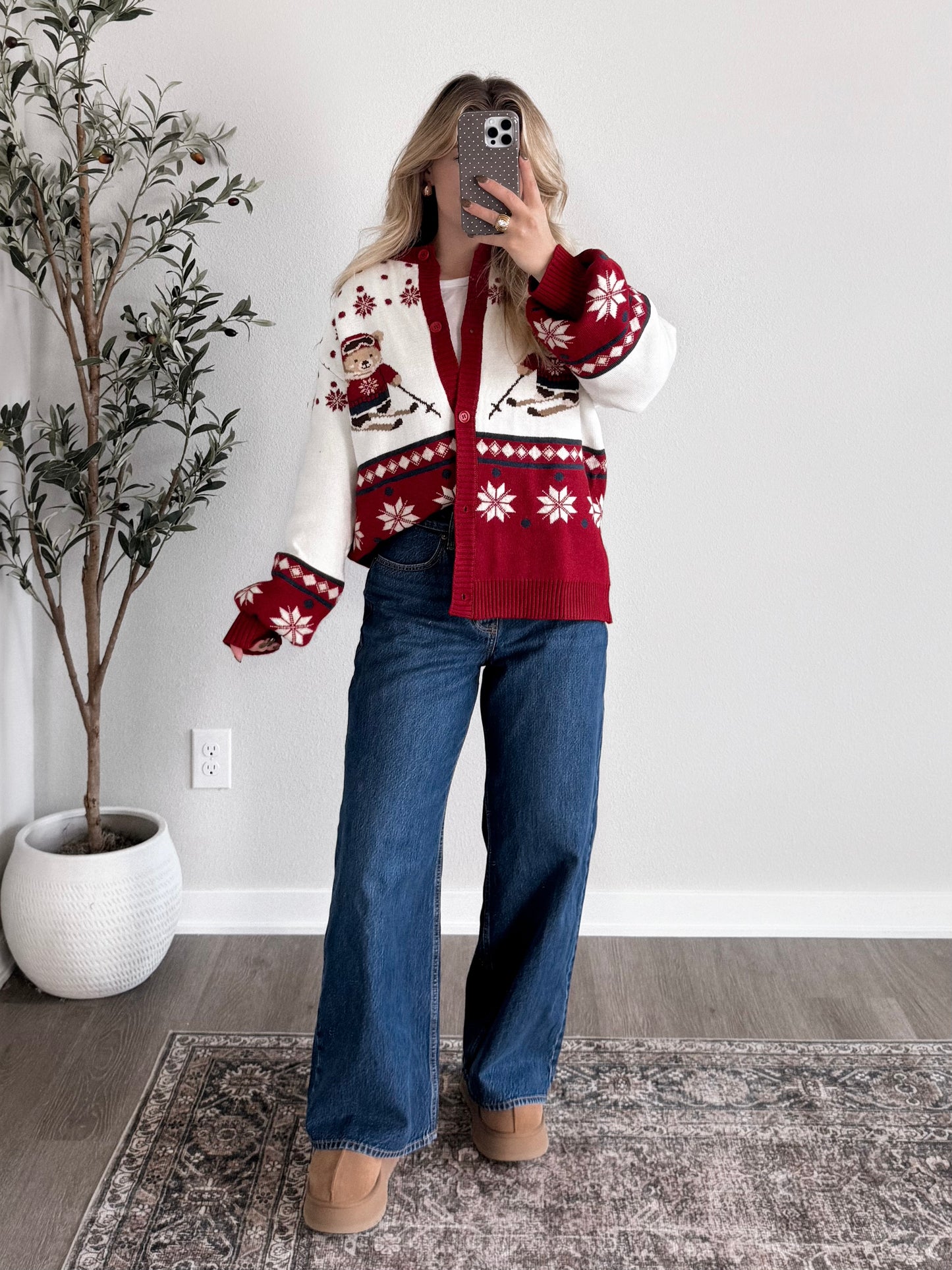 Ski Cub Holiday Knit Cardigan