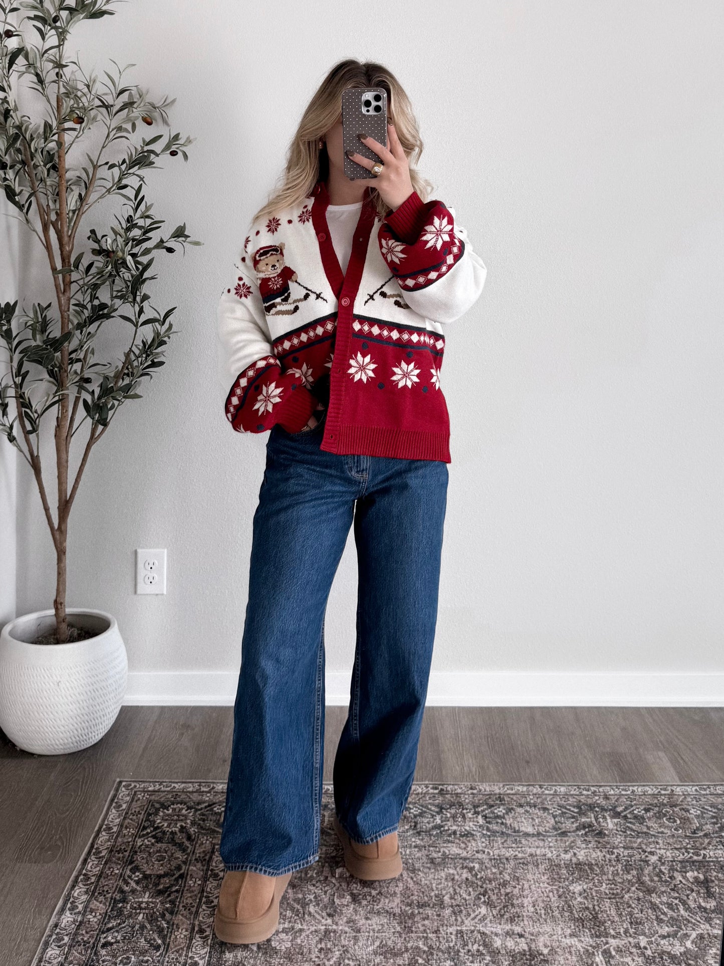 Ski Cub Holiday Knit Cardigan