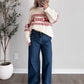 Nordic Holiday Cable Knit Sweater