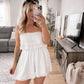 Honeymooner Strapless Romper Final Sale