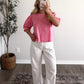 Pink Punch Gingham Top