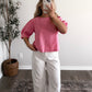 Pink Punch Gingham Top