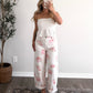 Lace Wave Crochet Top / White