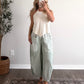 Minted Striped Barrel Pant (Short Friendly)