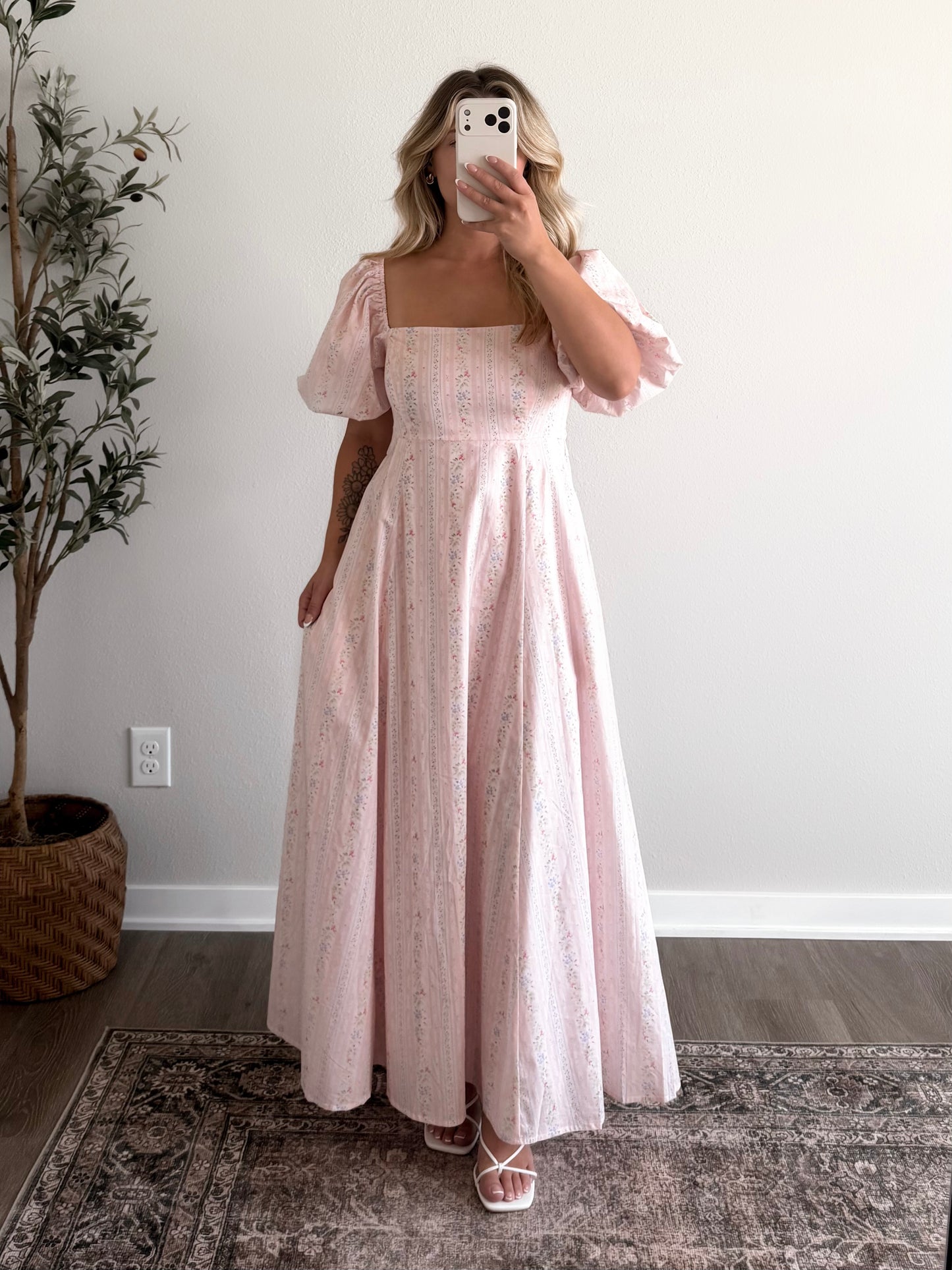 Paris In Bloom Maxi Dress