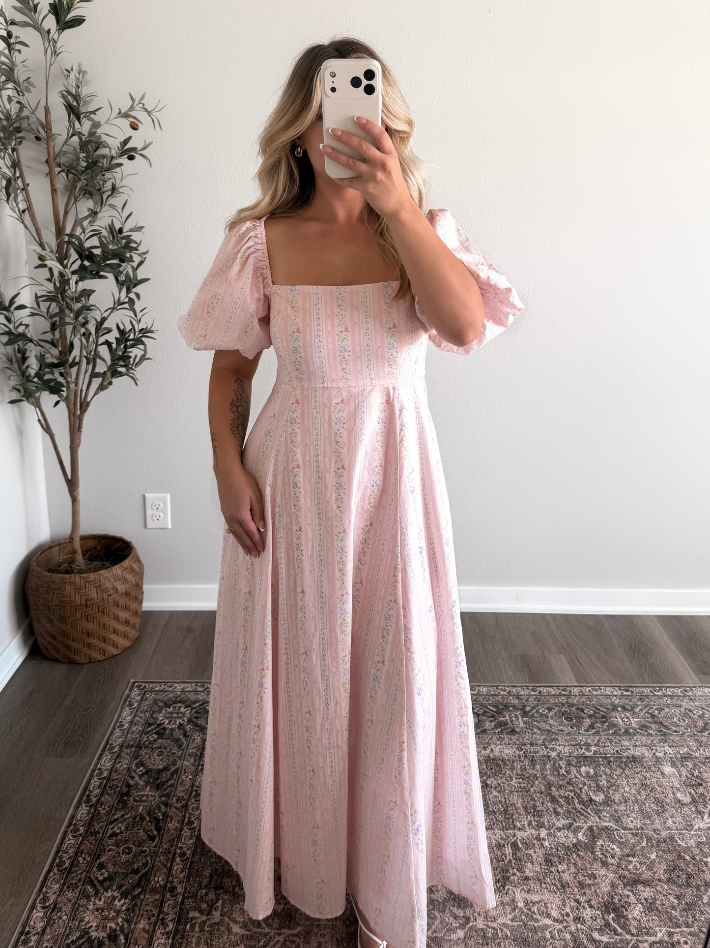 Paris In Bloom Maxi Dress