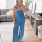 Bold In Blue Gauze Jumpsuit