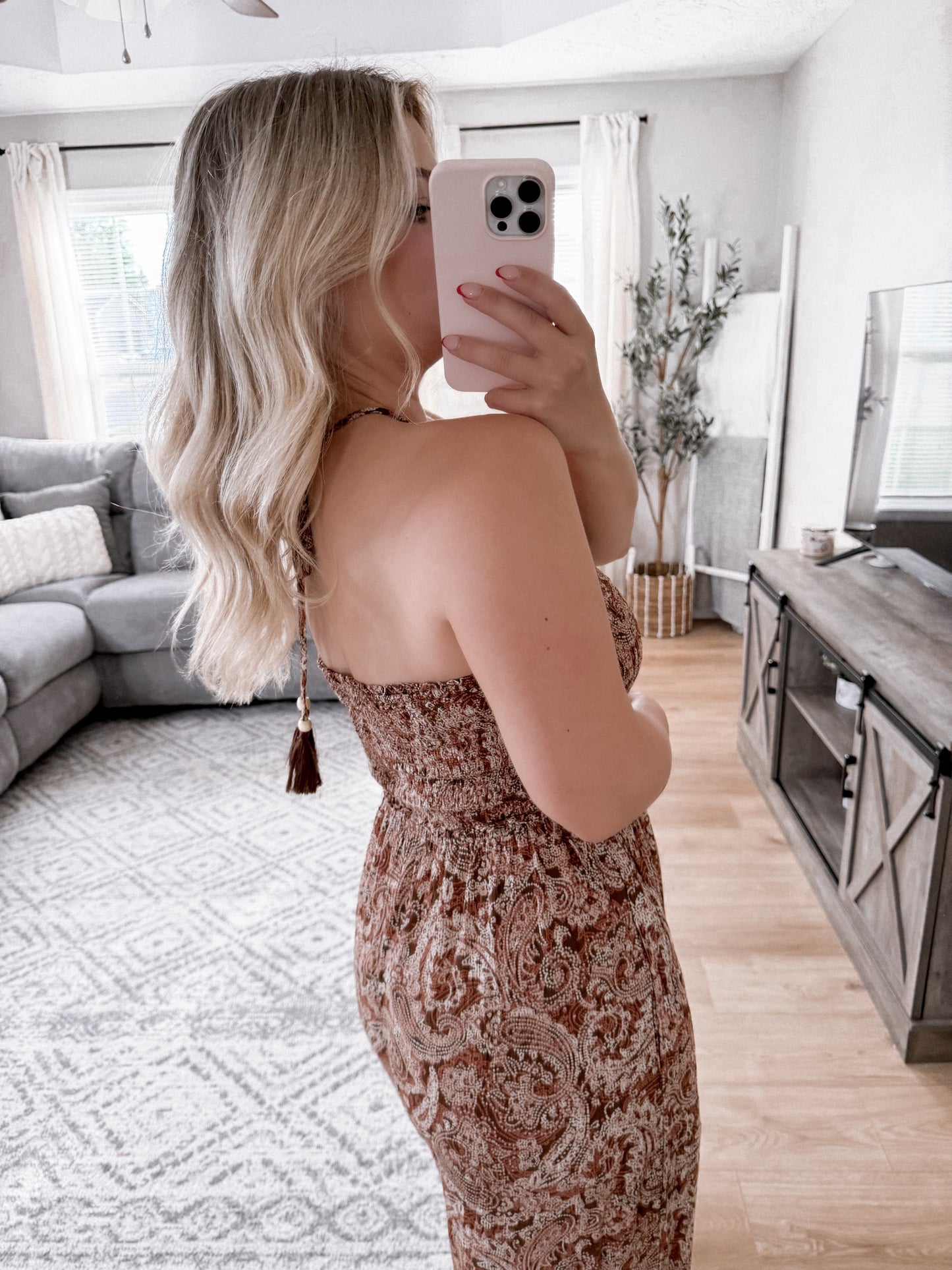 Evie Printed Jumpsuit