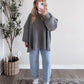 Cloud Drift Oversized Sweater / Dusty Grey