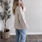 Birch Cable Knit Button Cardigan (Restocking Again Soon)