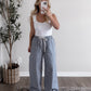 Library Studies Grid Pants / Lt Navy