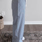 Library Studies Grid Pants / Lt Navy