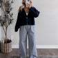 Library Studies Grid Pants / Lt Navy