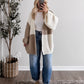 Latte Layers Colorblock Cardigan