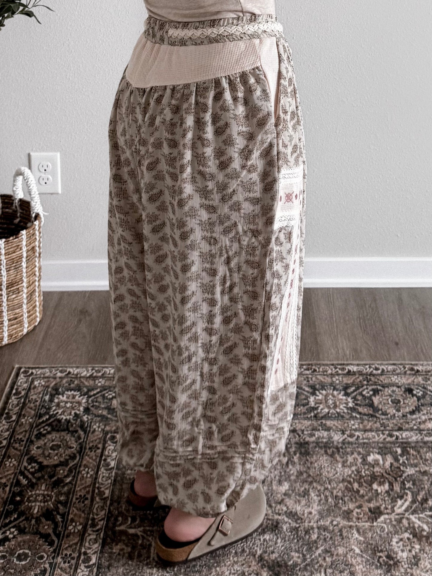 Almond Spice Boho Jogger