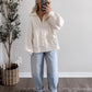 Vanilla Bean Half-Zip Pullover Sweater