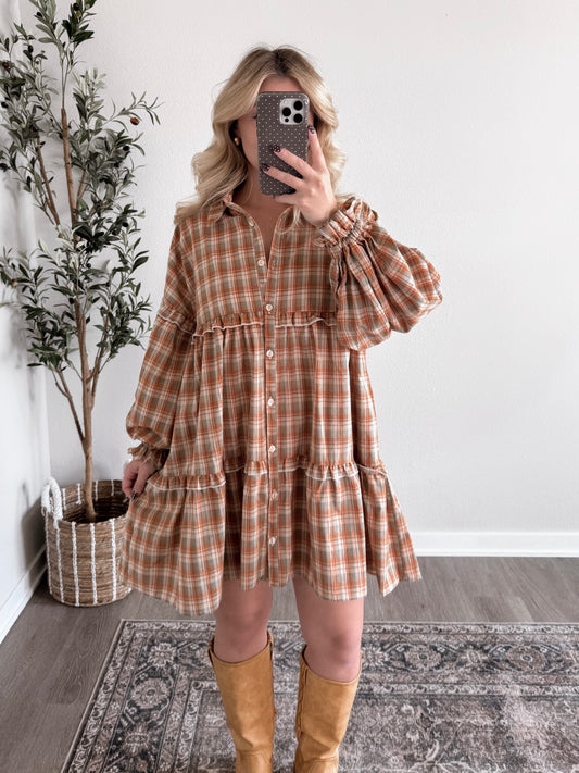 Pumpkin Patch Babydoll Dress