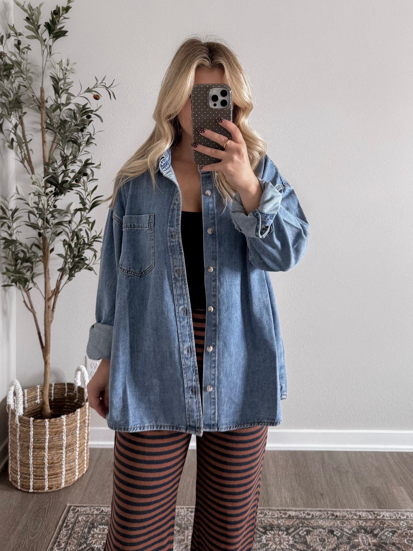 Wyoming Denim Oversized Jacket (Restocking Soon)