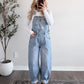 Outlook Denim Barrel Overalls / Light Wash