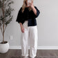 Elodie Button Cardigan / Navy