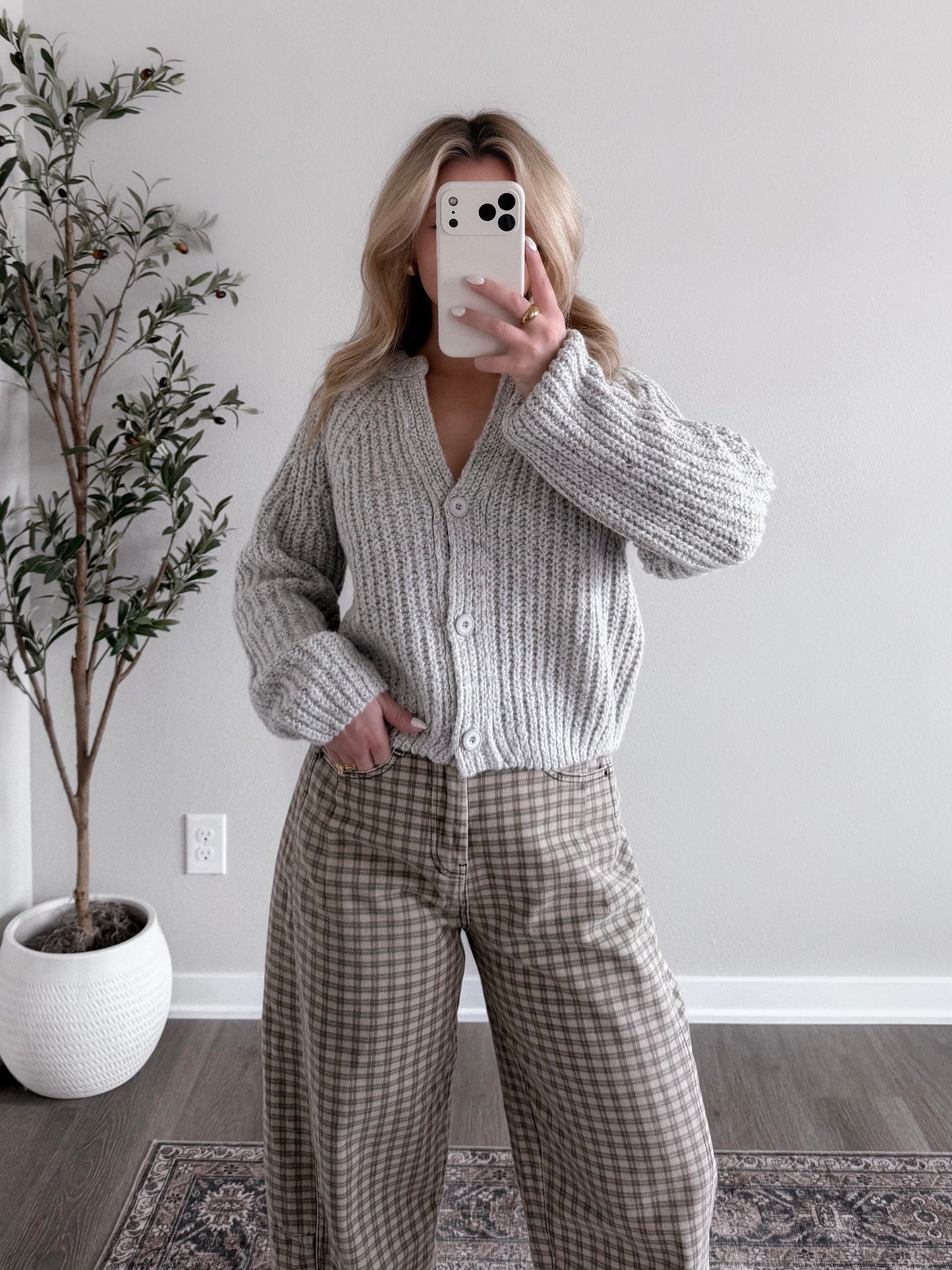 Sunday Button Knit Cardigan Final Sale