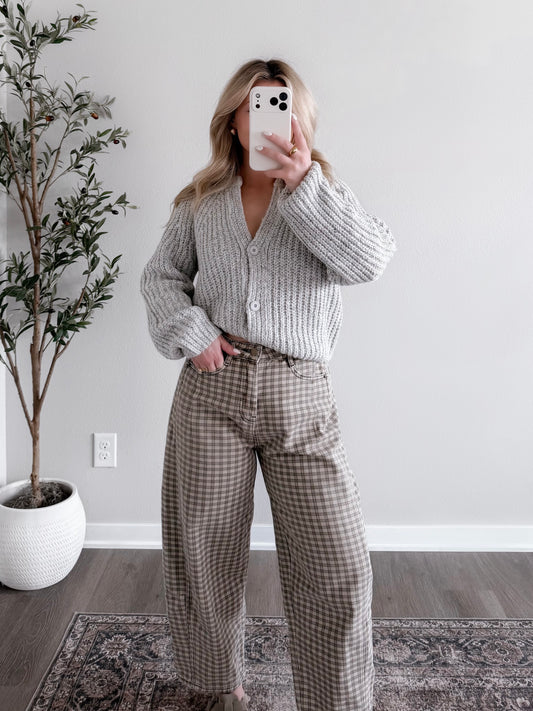 Sunday Button Knit Cardigan Final Sale