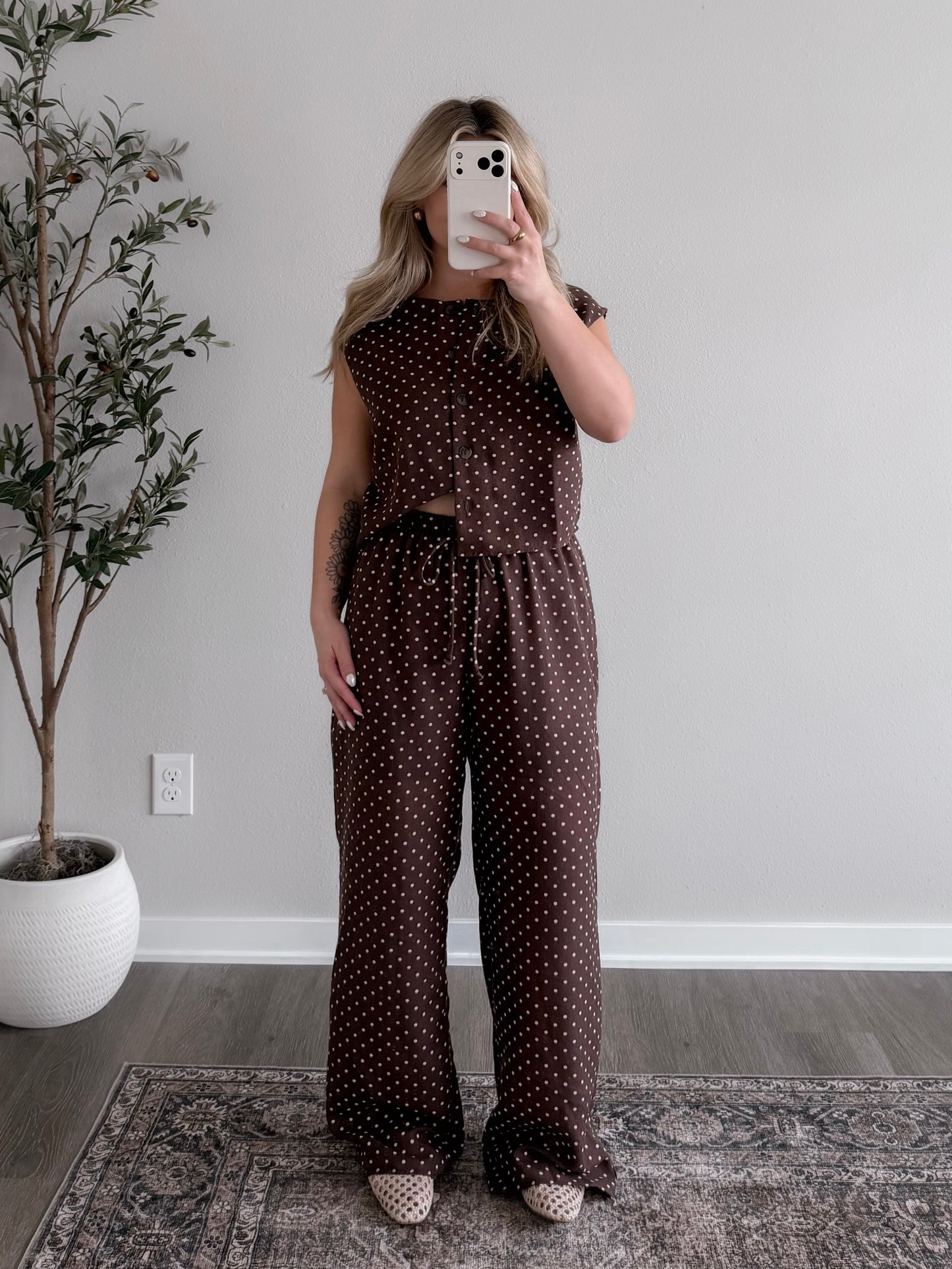 Café Chérie Polka Dot Pants *Pants Only*