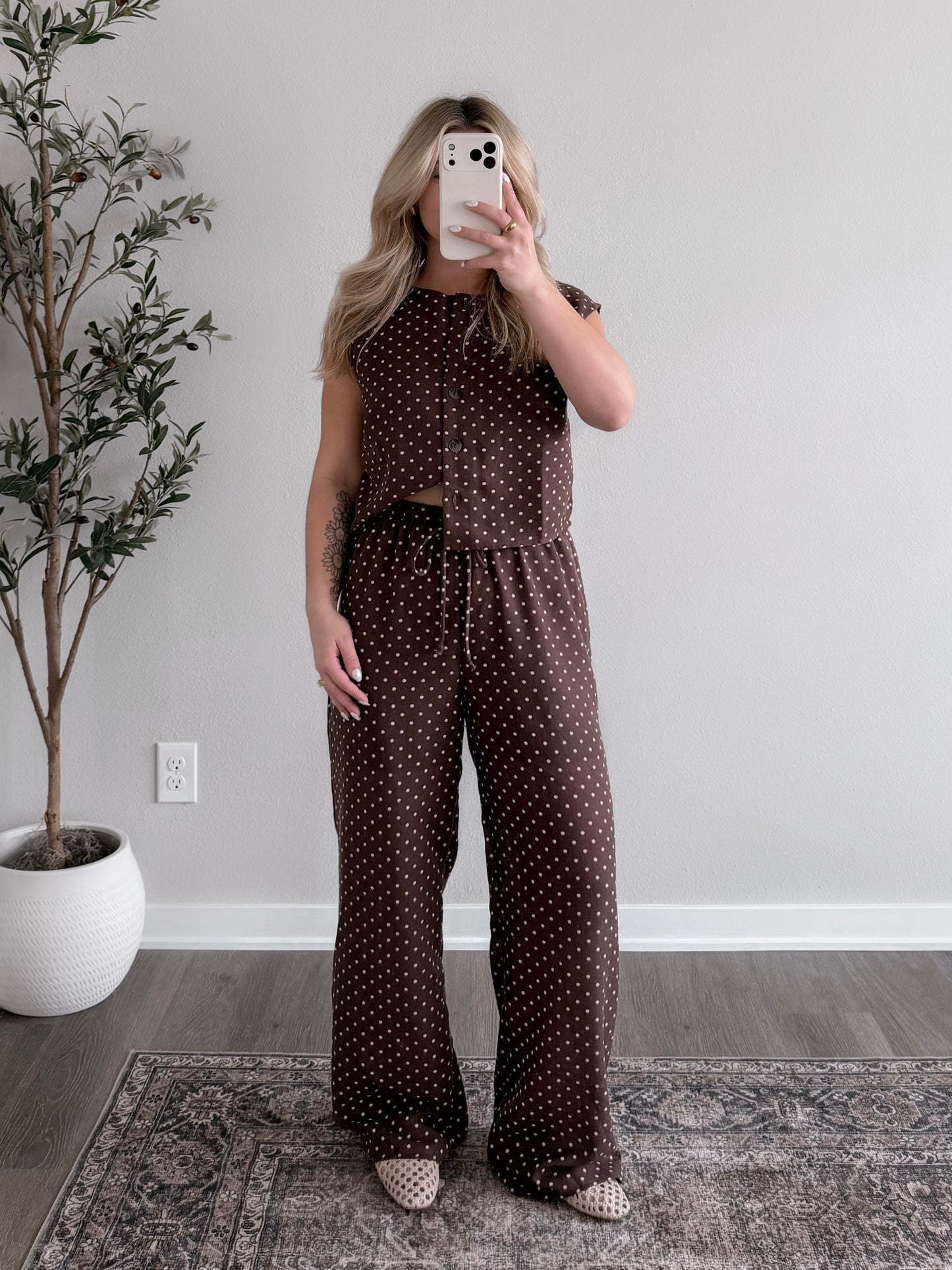 Café Chérie Polka Dot Pants *Pants Only*
