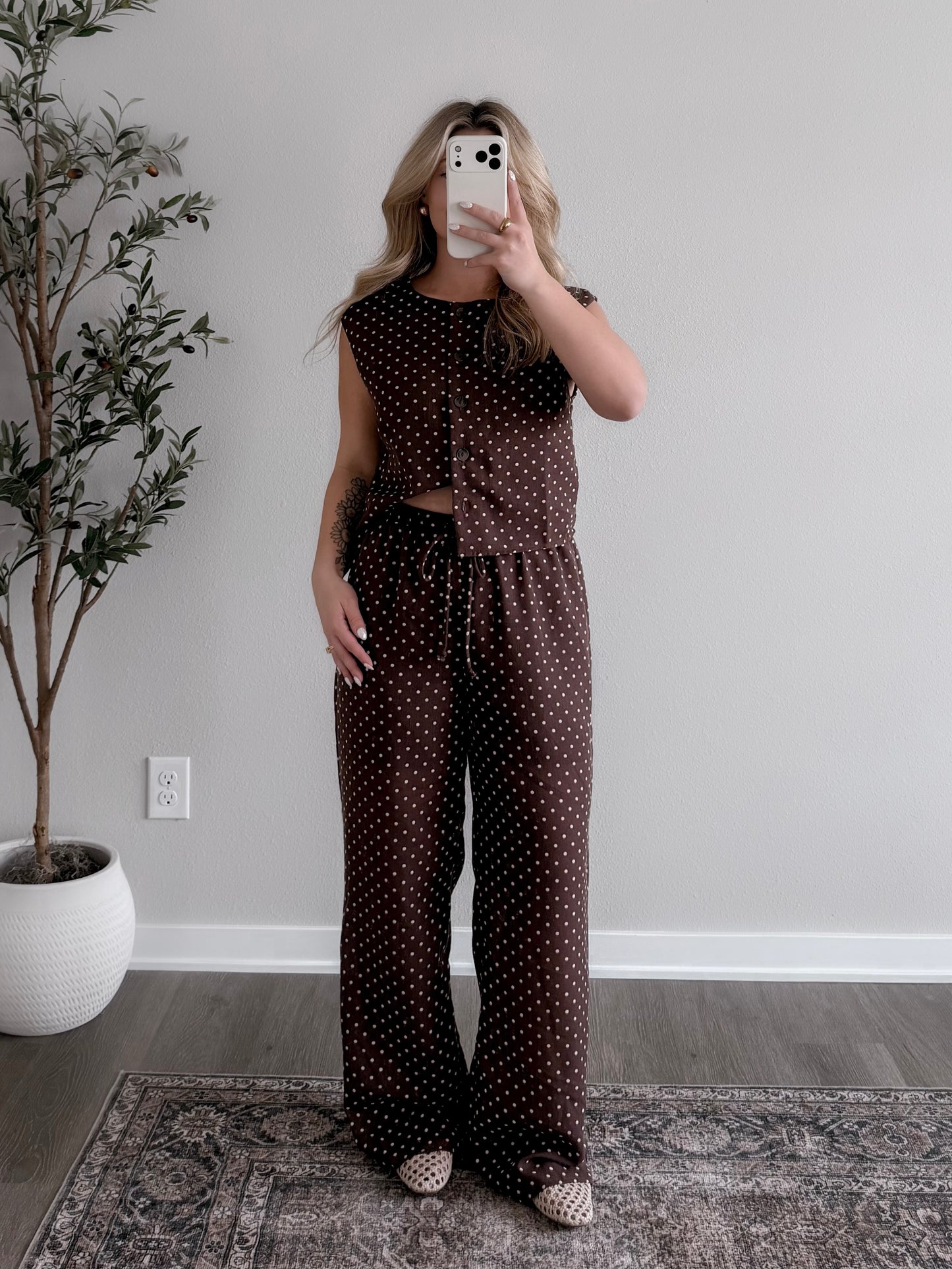 Café Chérie Polka Dot Pants *Pants Only*