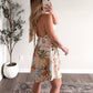 European Summer Halter Dress