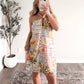 European Summer Halter Dress