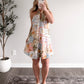 European Summer Halter Dress