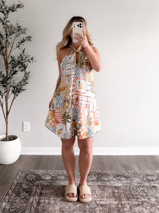 European Summer Halter Dress (Restocking 3.23)