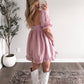 Kendall Pink Gingham Dress