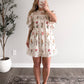 Botanical Floral Lace Dress / Final Sale