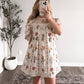 Botanical Floral Lace Dress / Final Sale