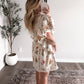 Botanical Floral Lace Dress / Final Sale