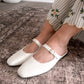 The Aidy Flat / White