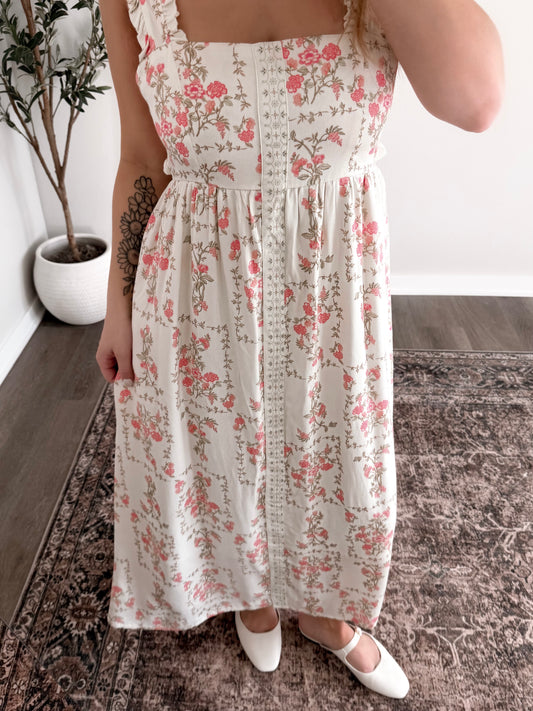 Airelle Floral Midi Dress