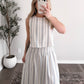 Seaside Stripe Skirt Set