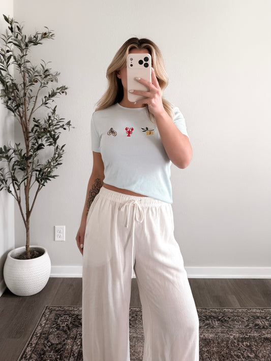 Vacation Favorites Embroidered Tee