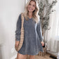 Always Late Sweatshirt Dress Final Sale